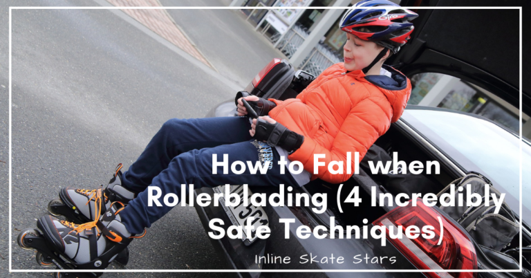 How to fall when rollerblading