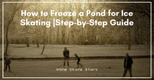 How to freeze a pond for ice skating