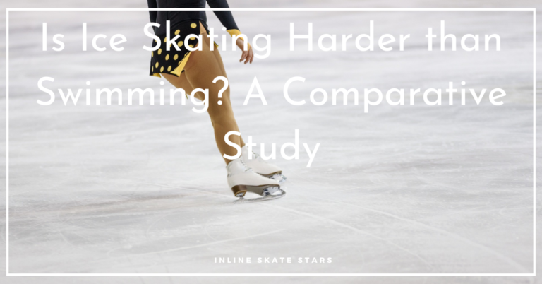 is ice skating harder than swimming?