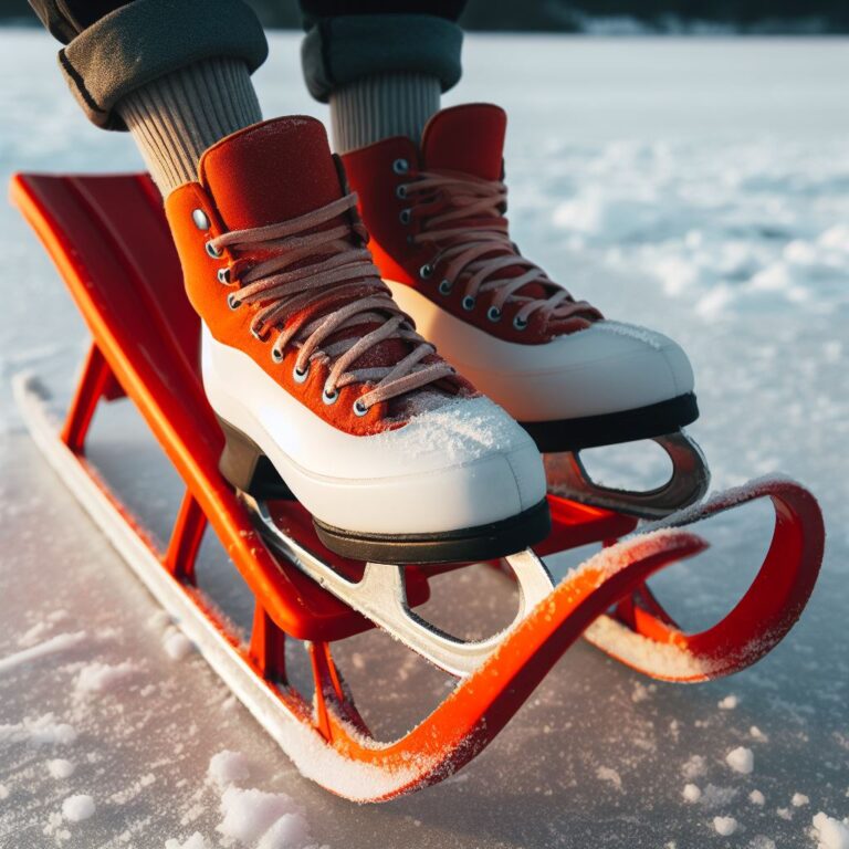 Ice Skate Sled