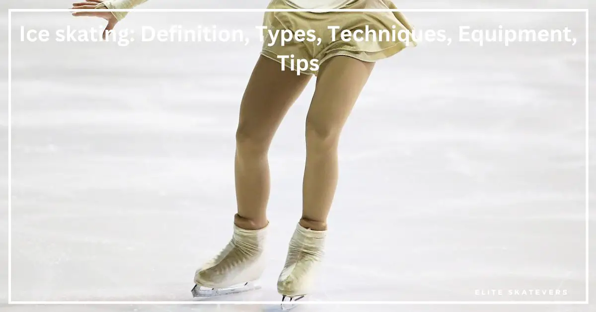 Skater demonstrating different ice skating techniques with various equipment and styles